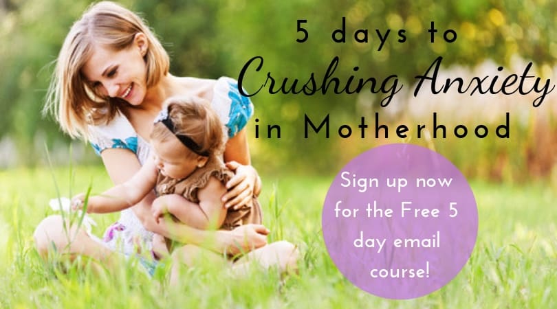 5 days to crushing anxiety email course