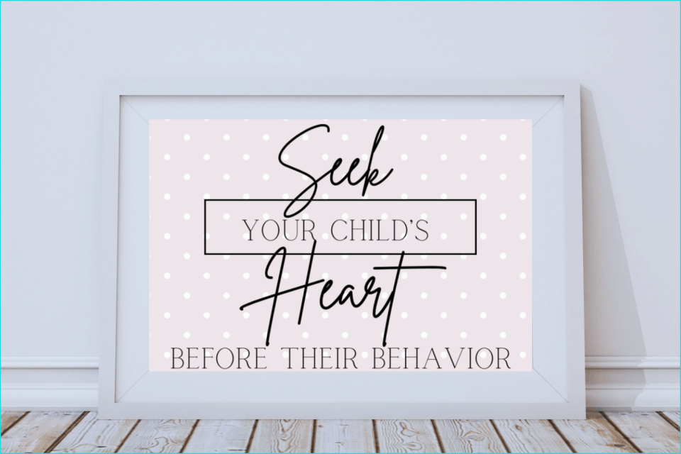 See your child's heart printable photo