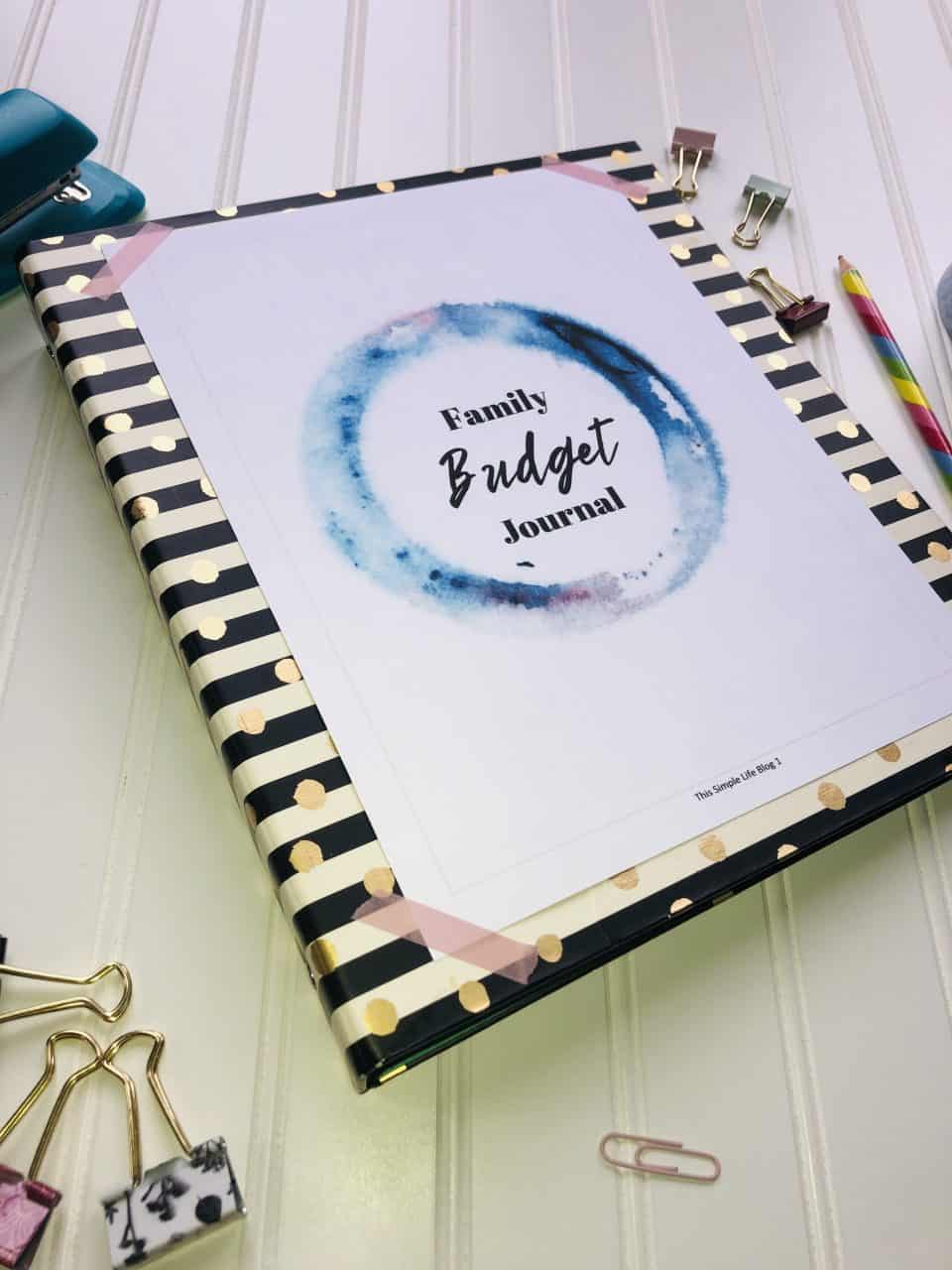 Family Budget Journal